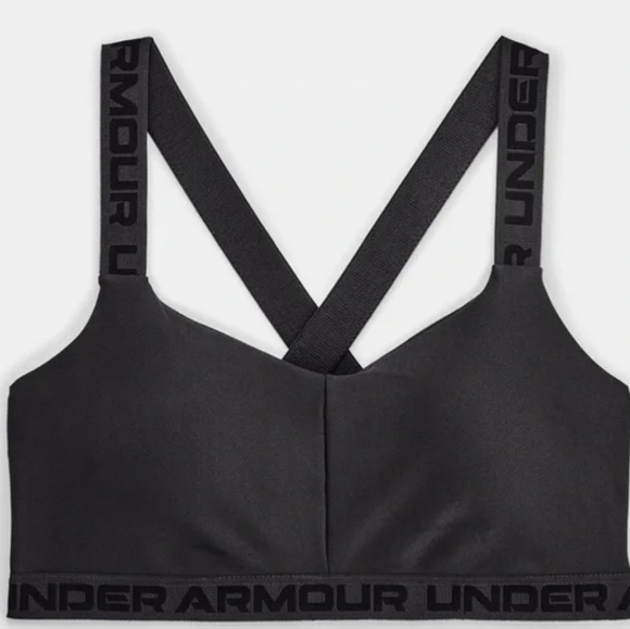 Under Armour Other - Under Armour Black Criss Cross Back Sports Bra